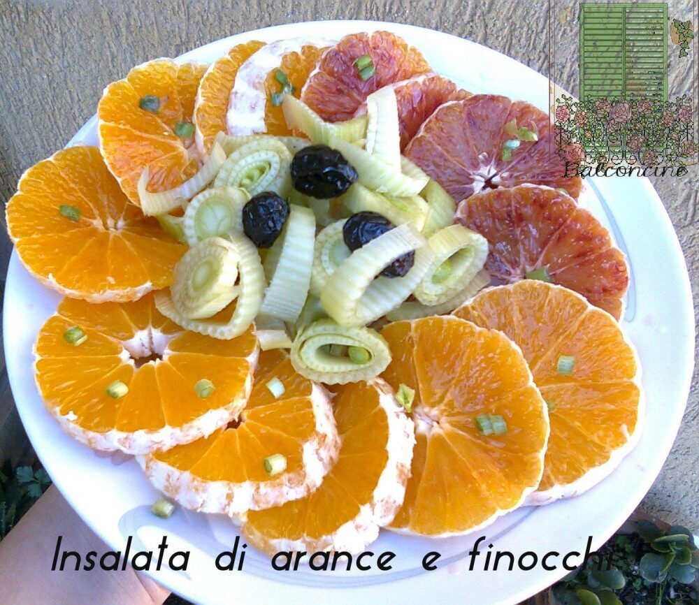 Insalata di arance e finocchi