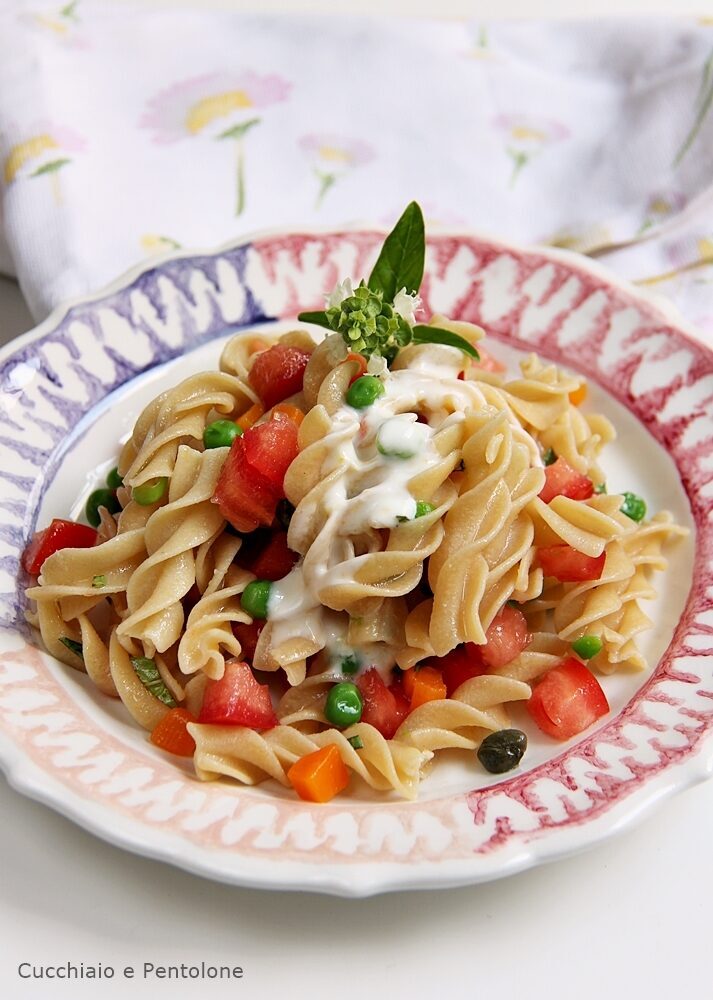 Insalata di fusilli mincidélice