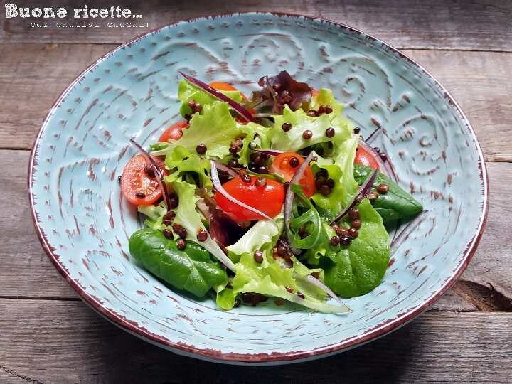 Insalata di lenticchie estiva