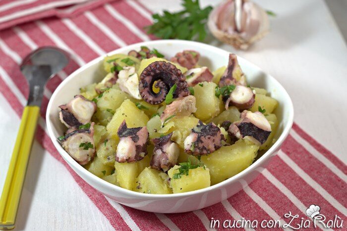 Insalata di polpo e patate tiepida