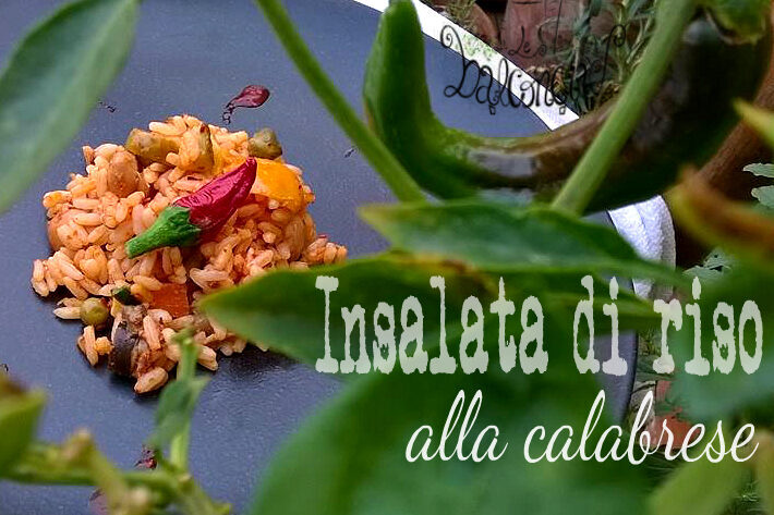 Insalata di riso alla calabrese