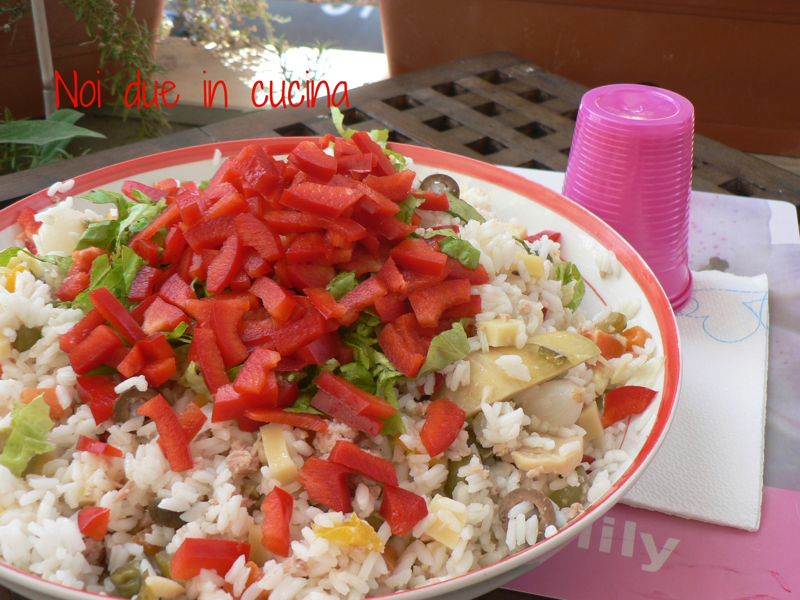 Insalata di riso-ricetta veloce