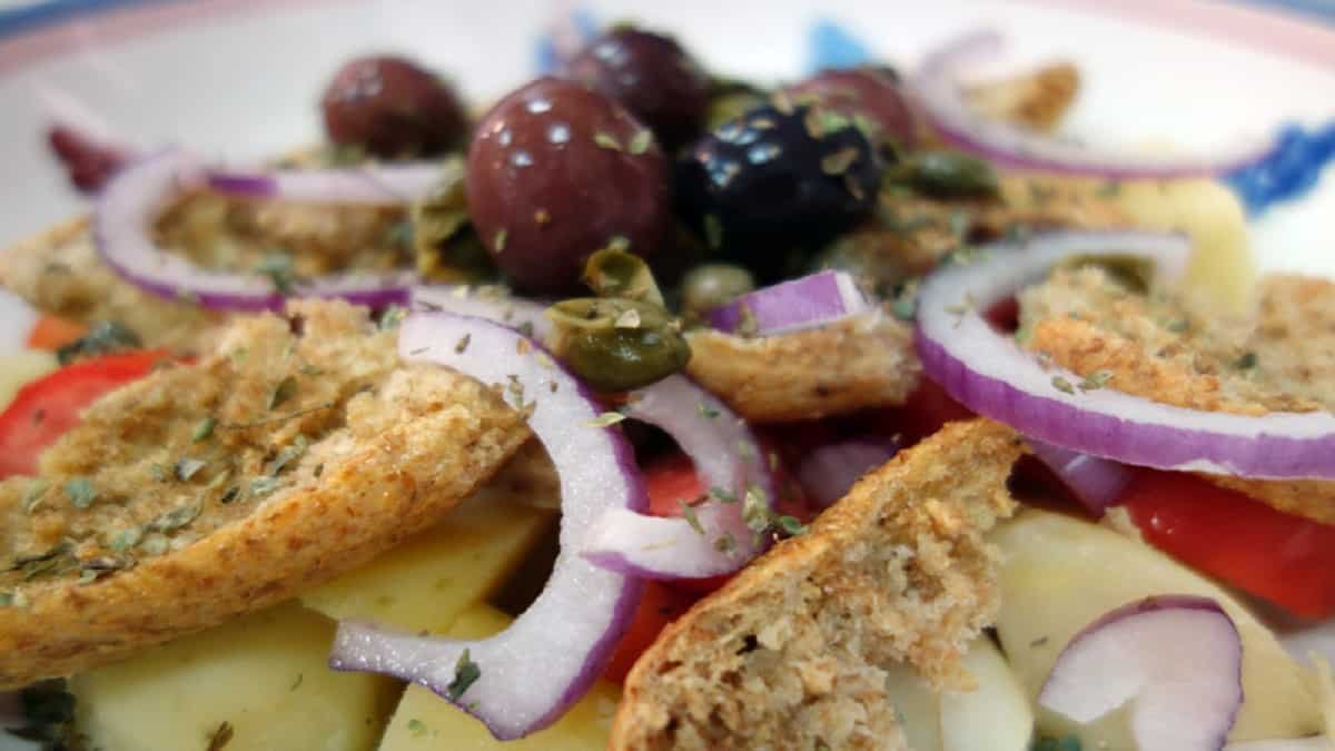 Insalata eoliana vegana