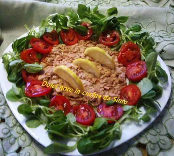Insalata mista con tonno