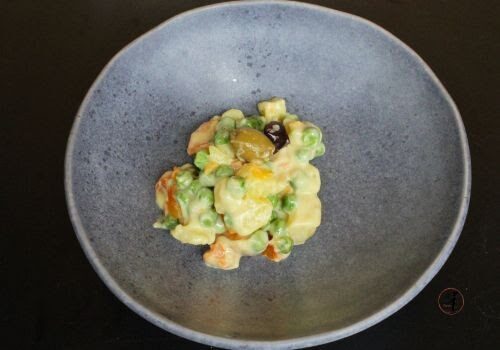 Insalata russa completamente vegetale