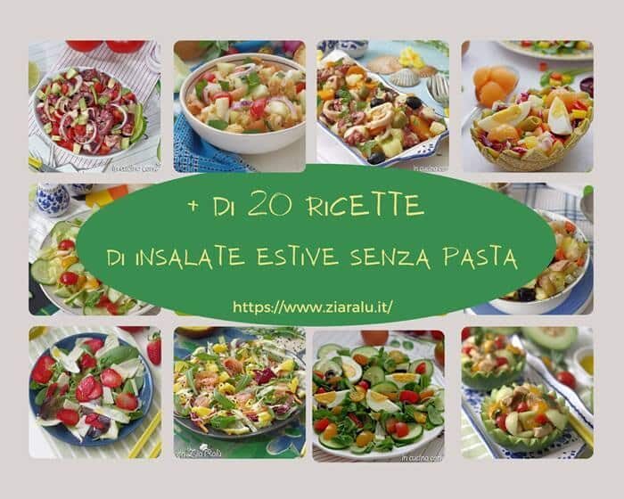 Insalate estive senza pasta ricette