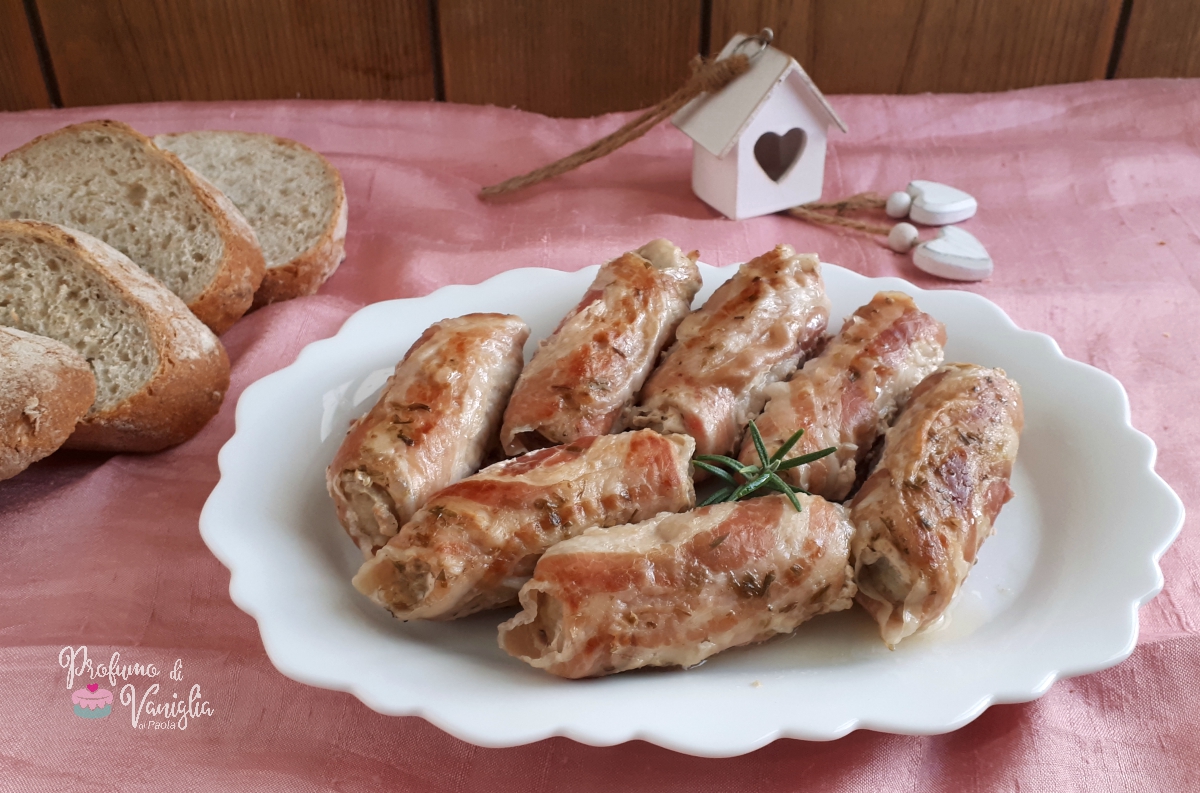 Involtini di lonza