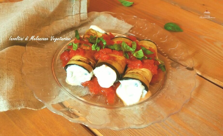 Involtini di melanzane vegetariani
