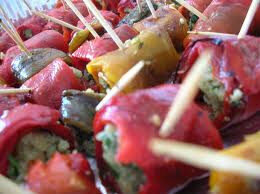 Involtini di peperoni farciti