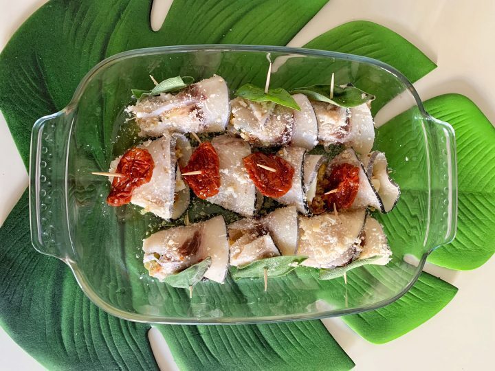 Involtini di pesce spada, ricetta facile