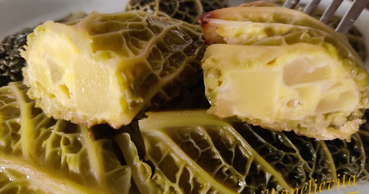 Involtini di verza con ripieno di patate