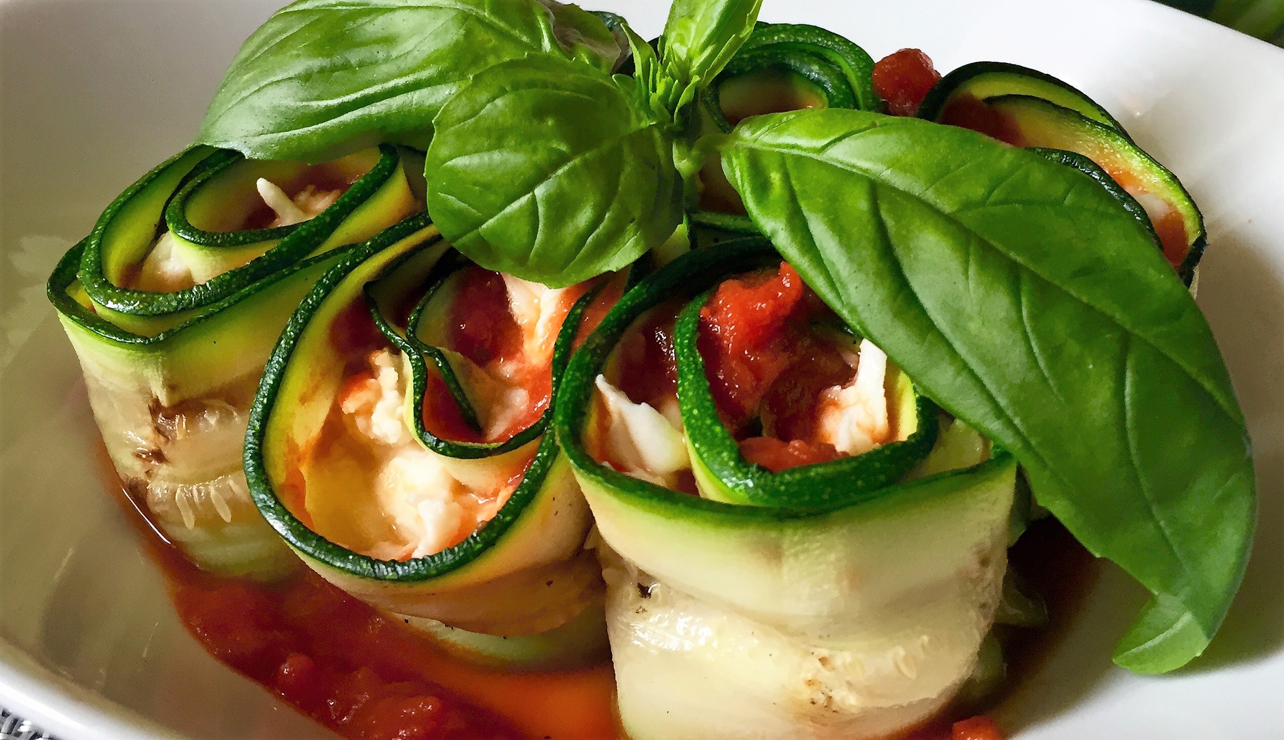 Involtini di zucchine alla parmigiana