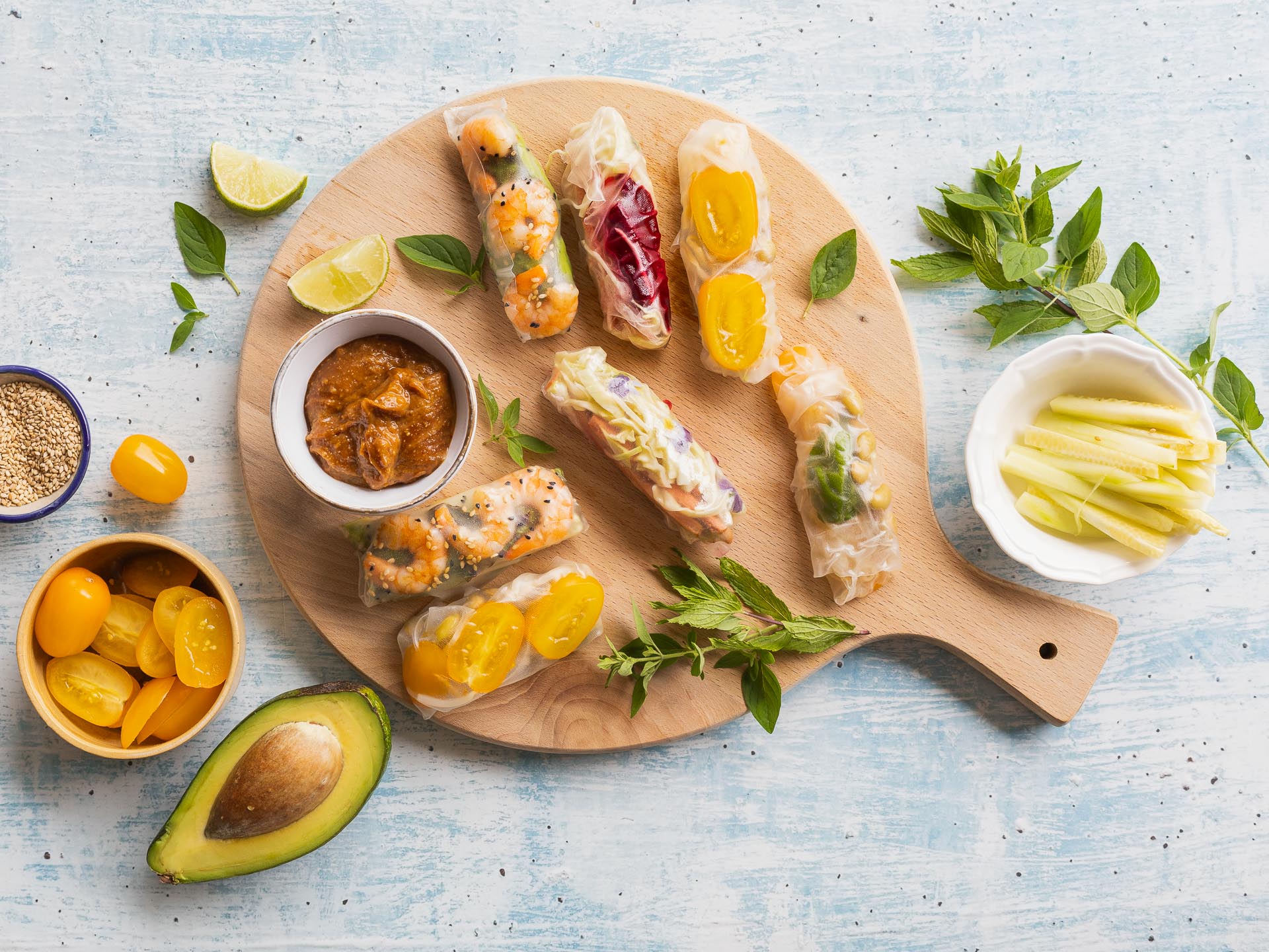 Involtini estivi {anche 100% vegetali}