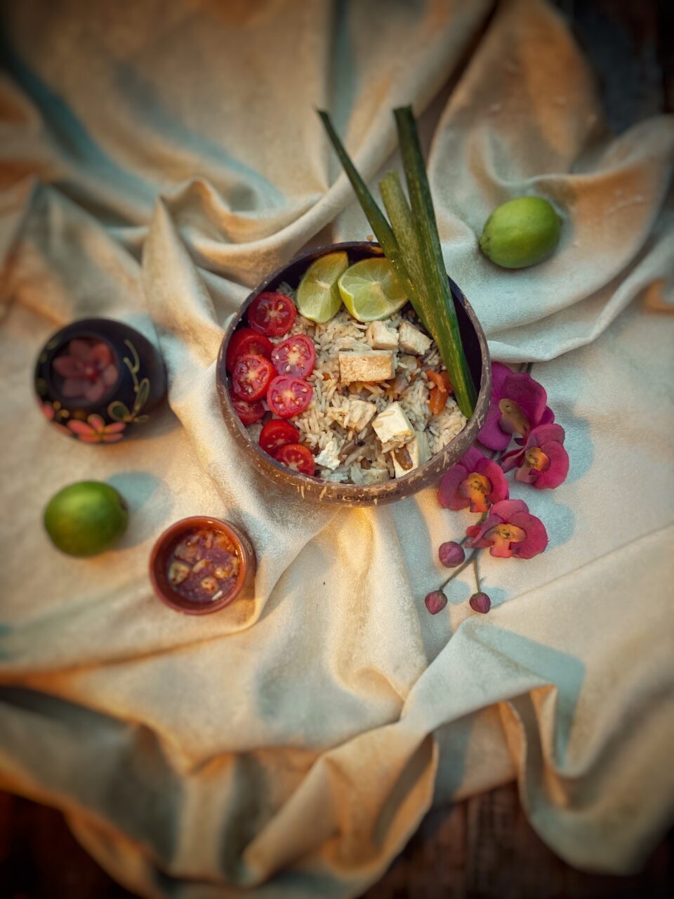 Khao pad che (thailandia)