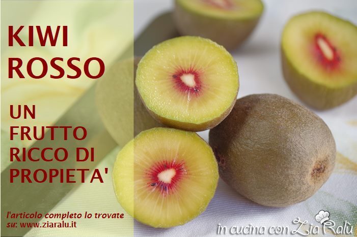Kiwi rosso : frutto ricco di proprietà