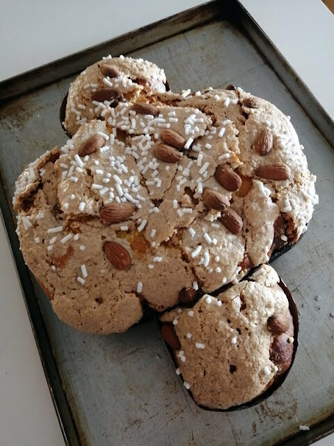 La colomba senza impasto