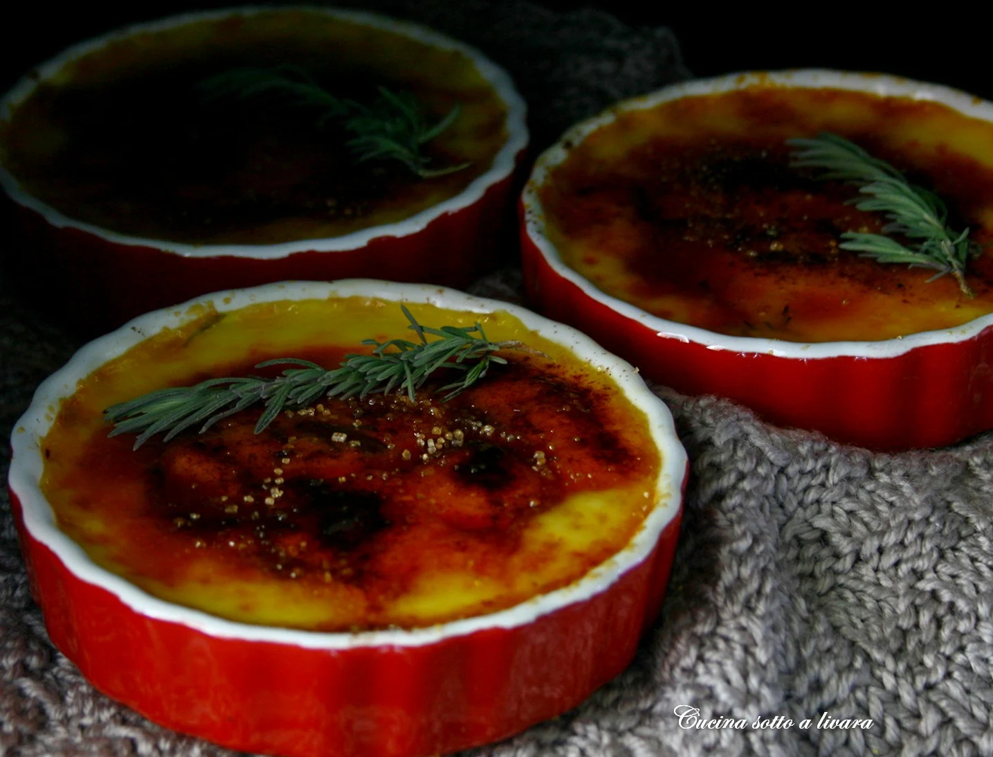 La mia crema catalana aromatizzata alla lavanda