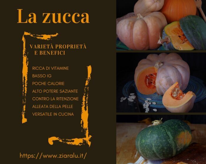 La zucca varietà proprietà benefici