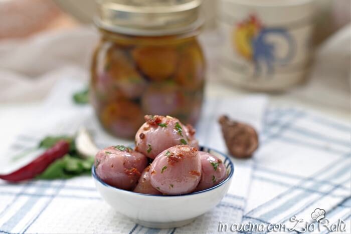 Lampascioni sott’olio ricetta pugliese