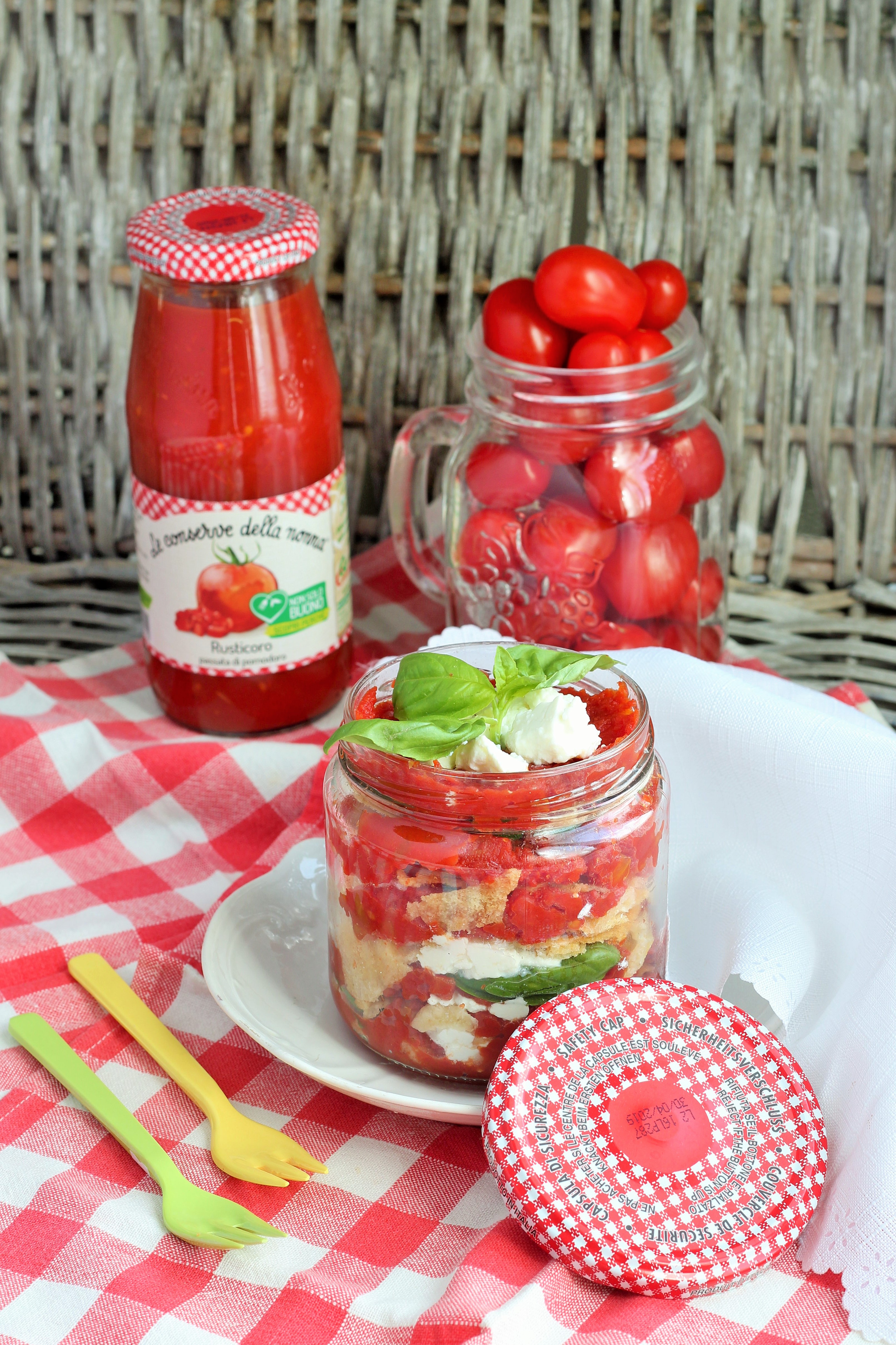 Lasagna fredda di pane carasau