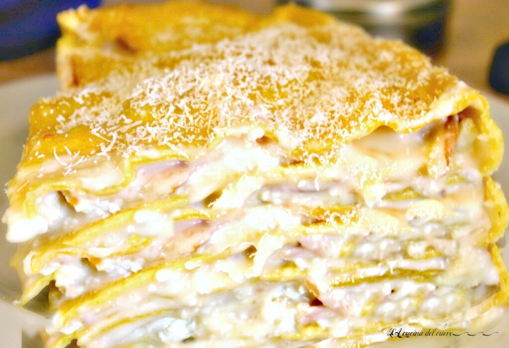 Lasagna in bianco