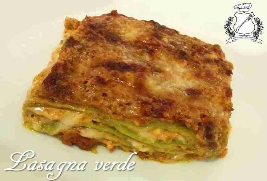 Lasagna verde alla bolognese