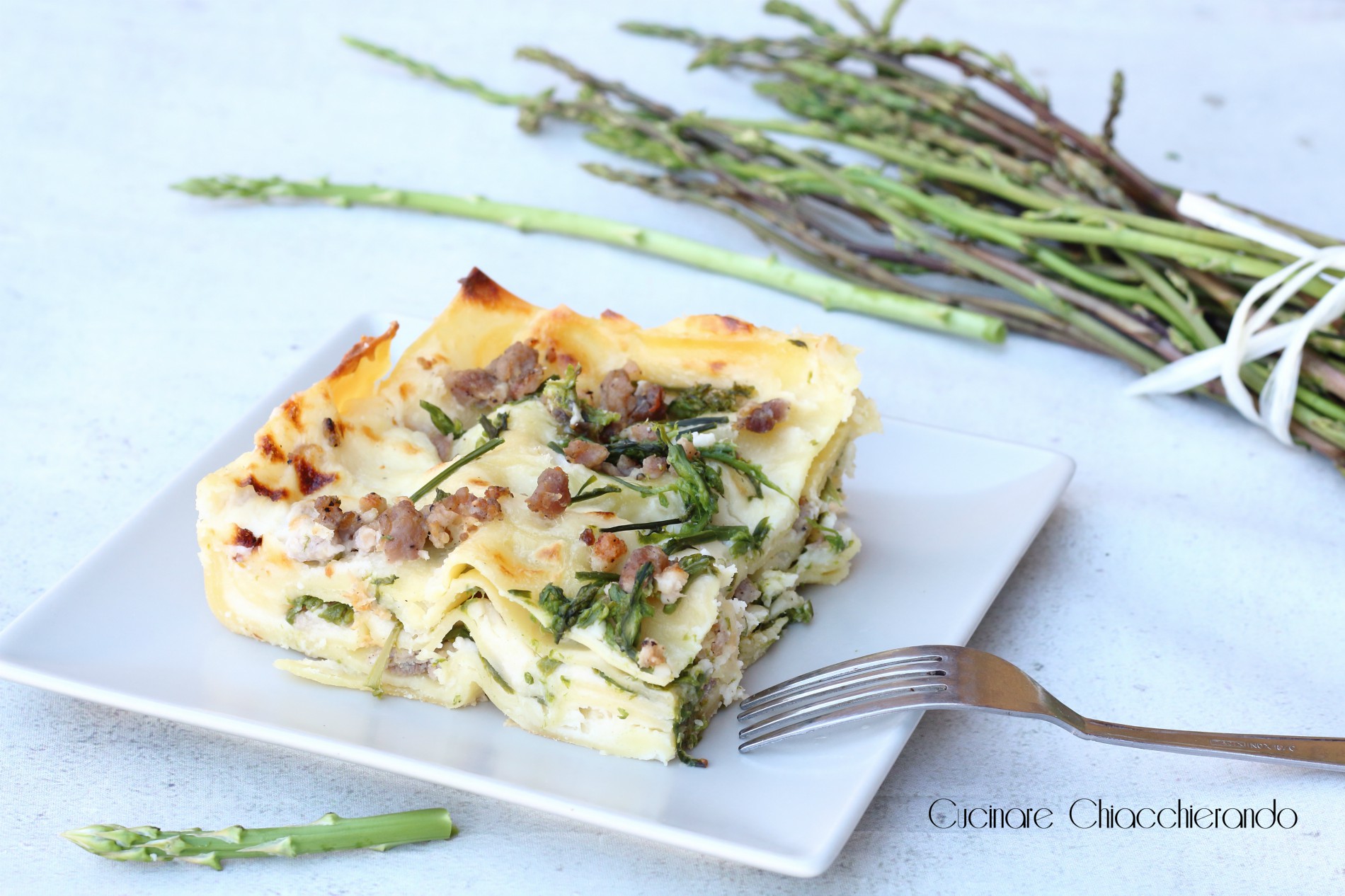 Lasagne agli asparagi