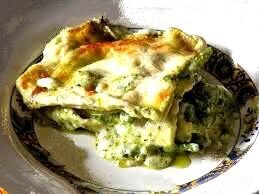 Lasagne al pesto, patate e fagiolini