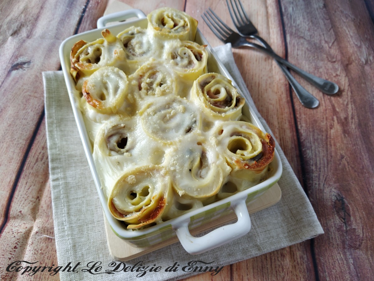 Lasagne arrotolate