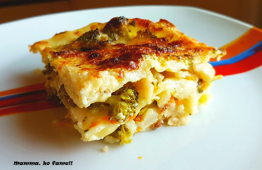 Lasagne di verdura invernale