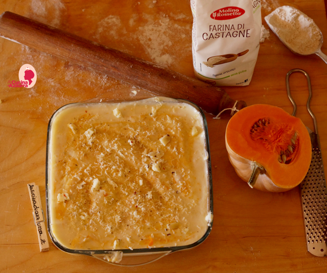 Lasagne farina di castagne e zucca gialla