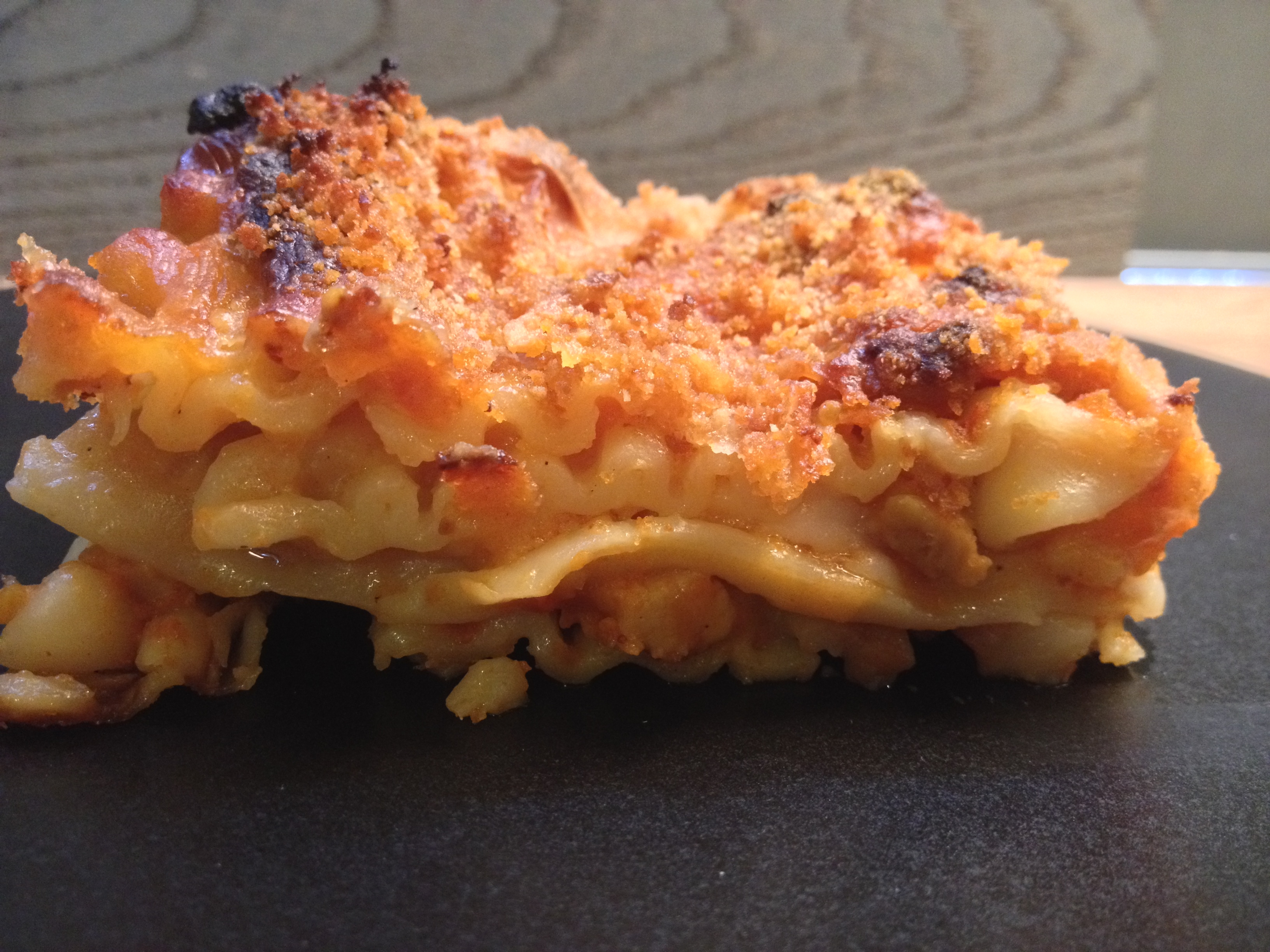 Lasagne vegane con ragù di tempeh