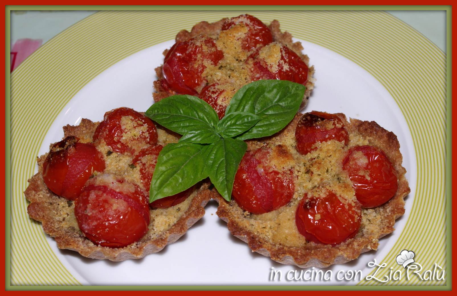 Le crostadoro crostatine salate di pomodoro
