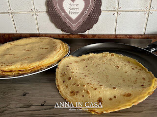 Le mie crêpes con olio