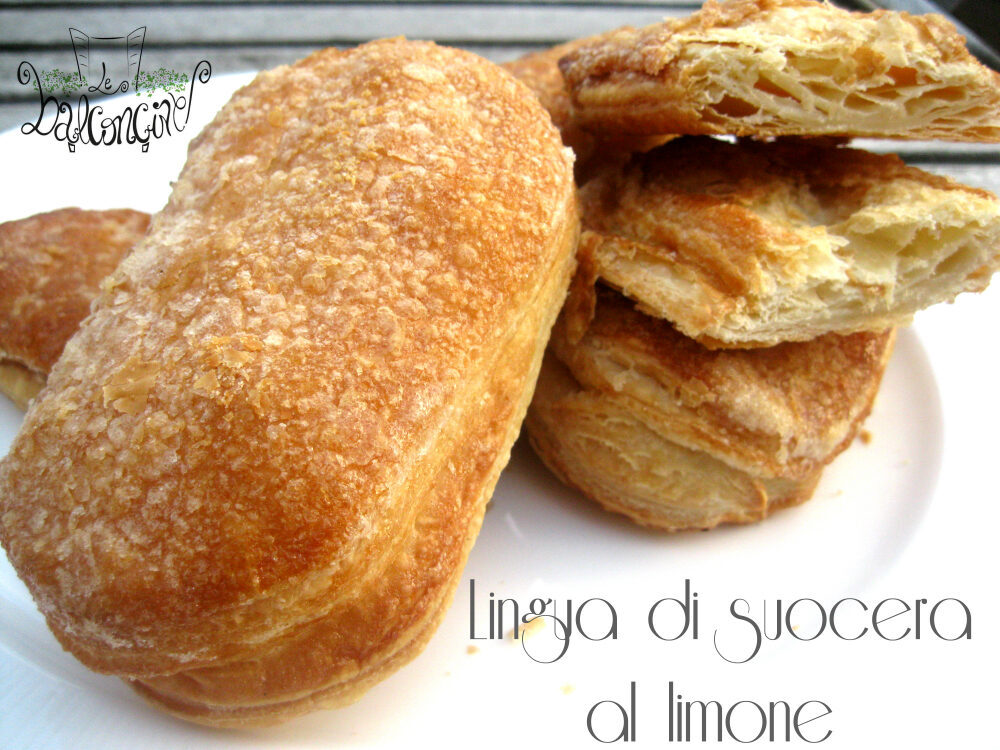 Lingua di suocera al limone