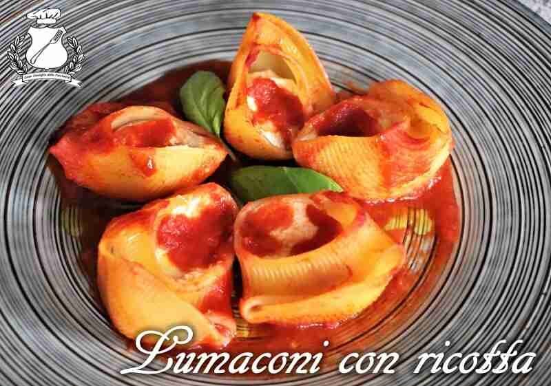 Lumaconi con la ricotta