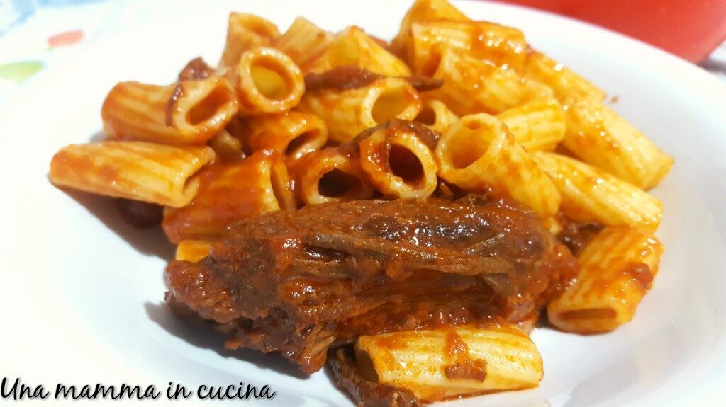 Maccheroncini al sugo di carne