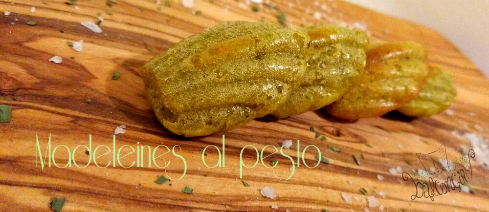 Madeleines al pesto