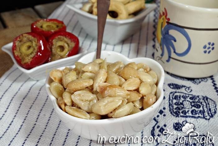 Mandorle tostate salate – antipasto pugliese