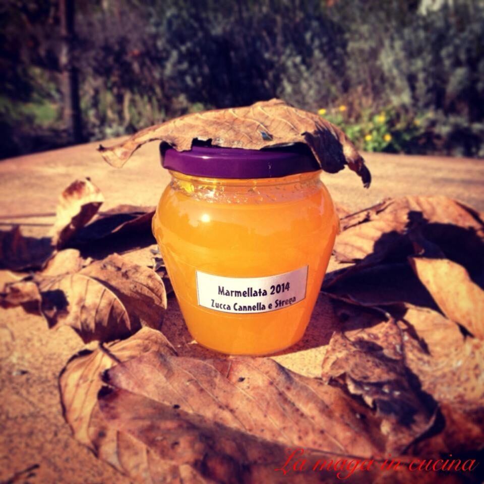 Marmellata di Zucca cannella e Strega