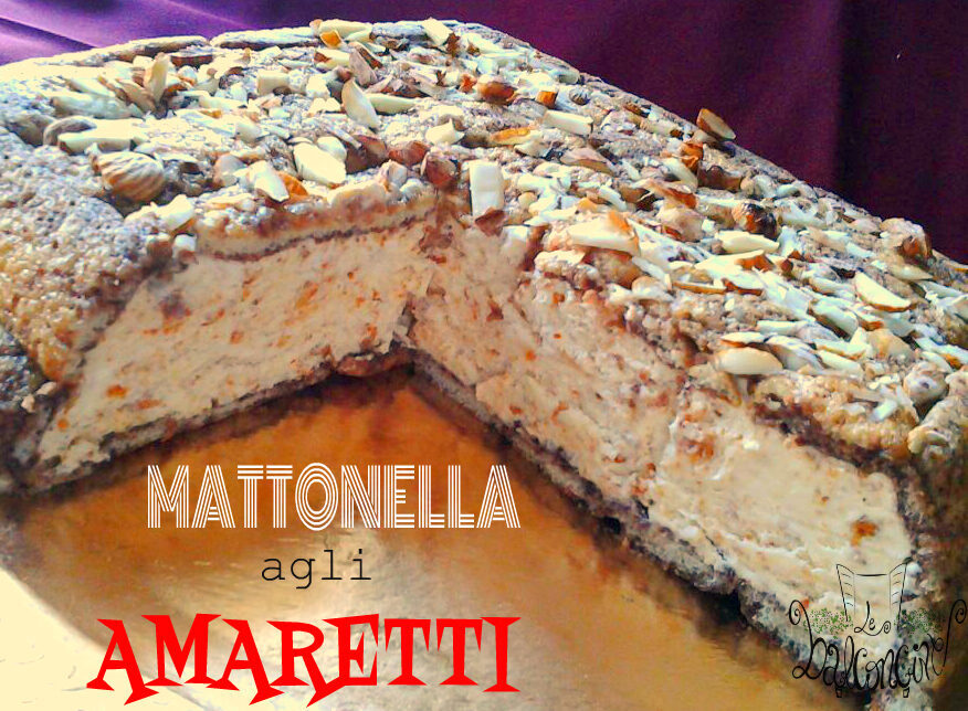 Mattonella agli amaretti