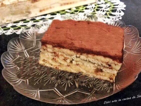 Mattonella alla crema pasticcera