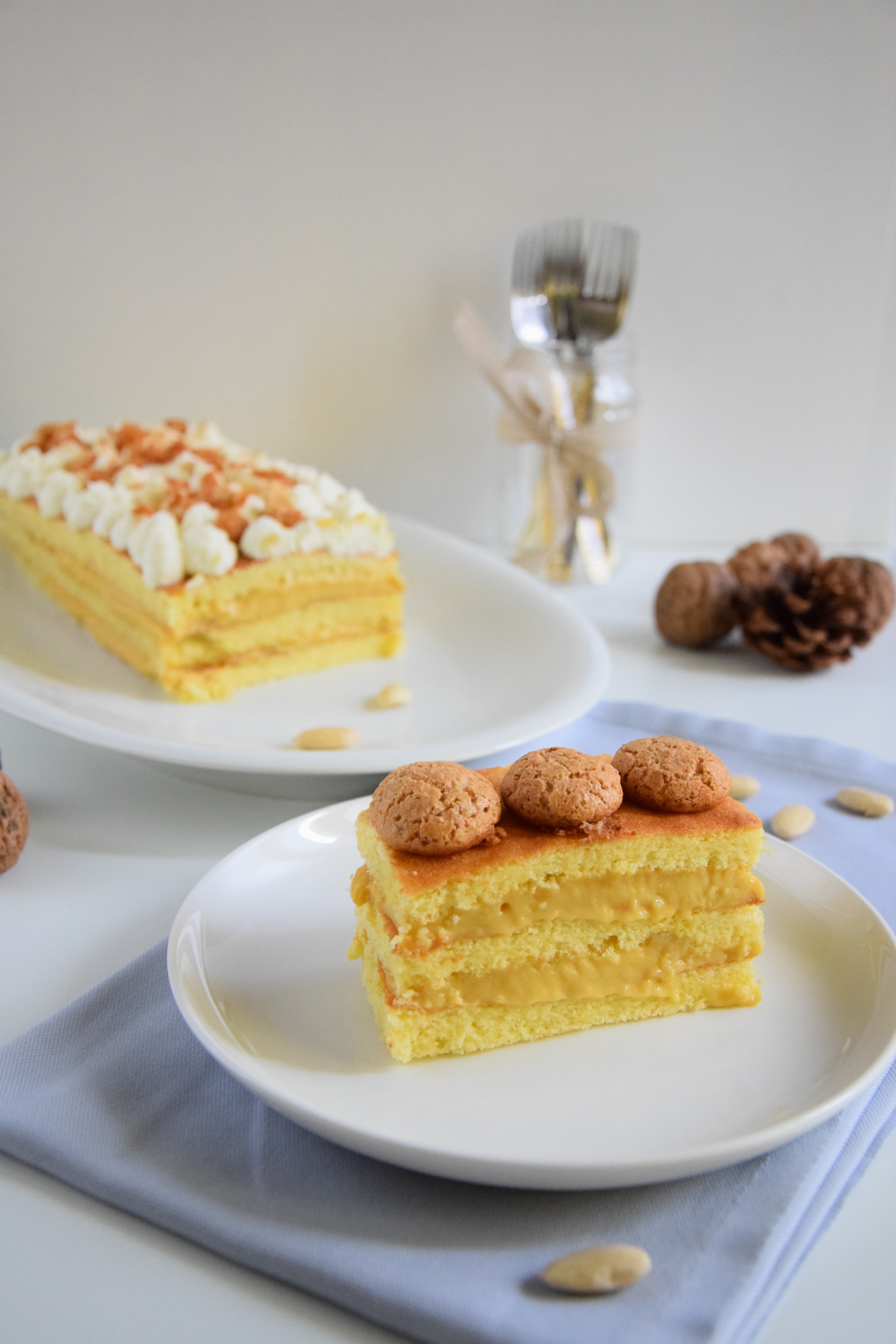 Mattonella di biscuit alle mandorle