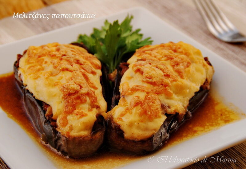 MELANZANE "PAPOUTSAKIA" (SCARPETTE)