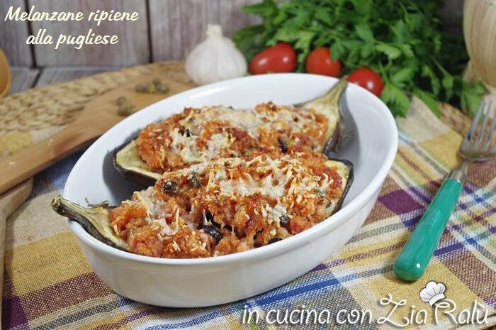 Melanzane ripiene alla pugliese light