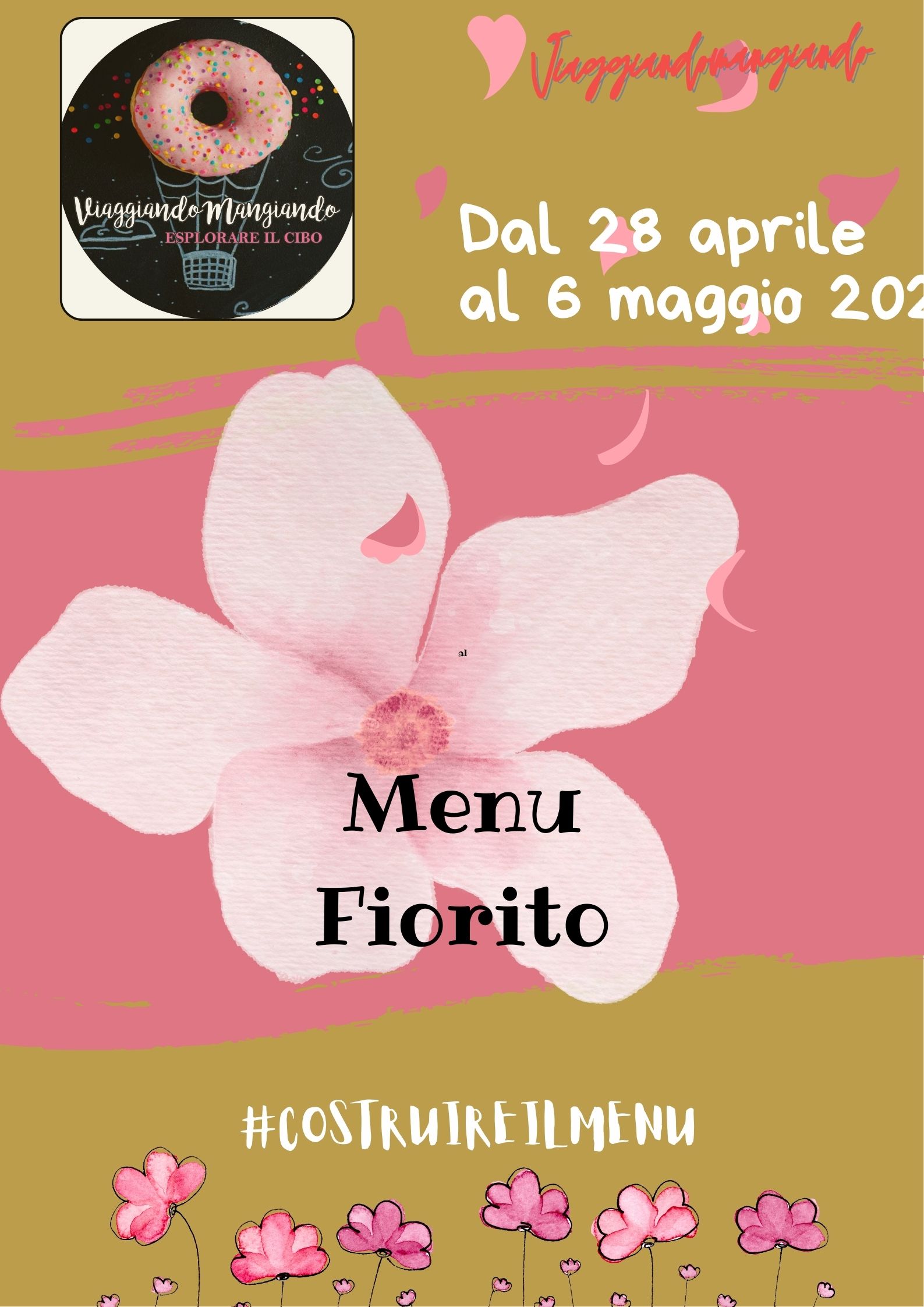 Menu fiorito per “costruire il menu”