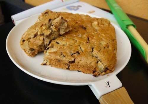 Merenda back to school: torta mele e cioccolato in friggitrice ad aria