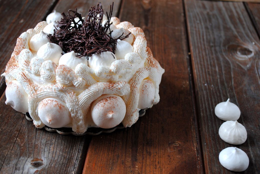 Meringata cioccolato e caffè