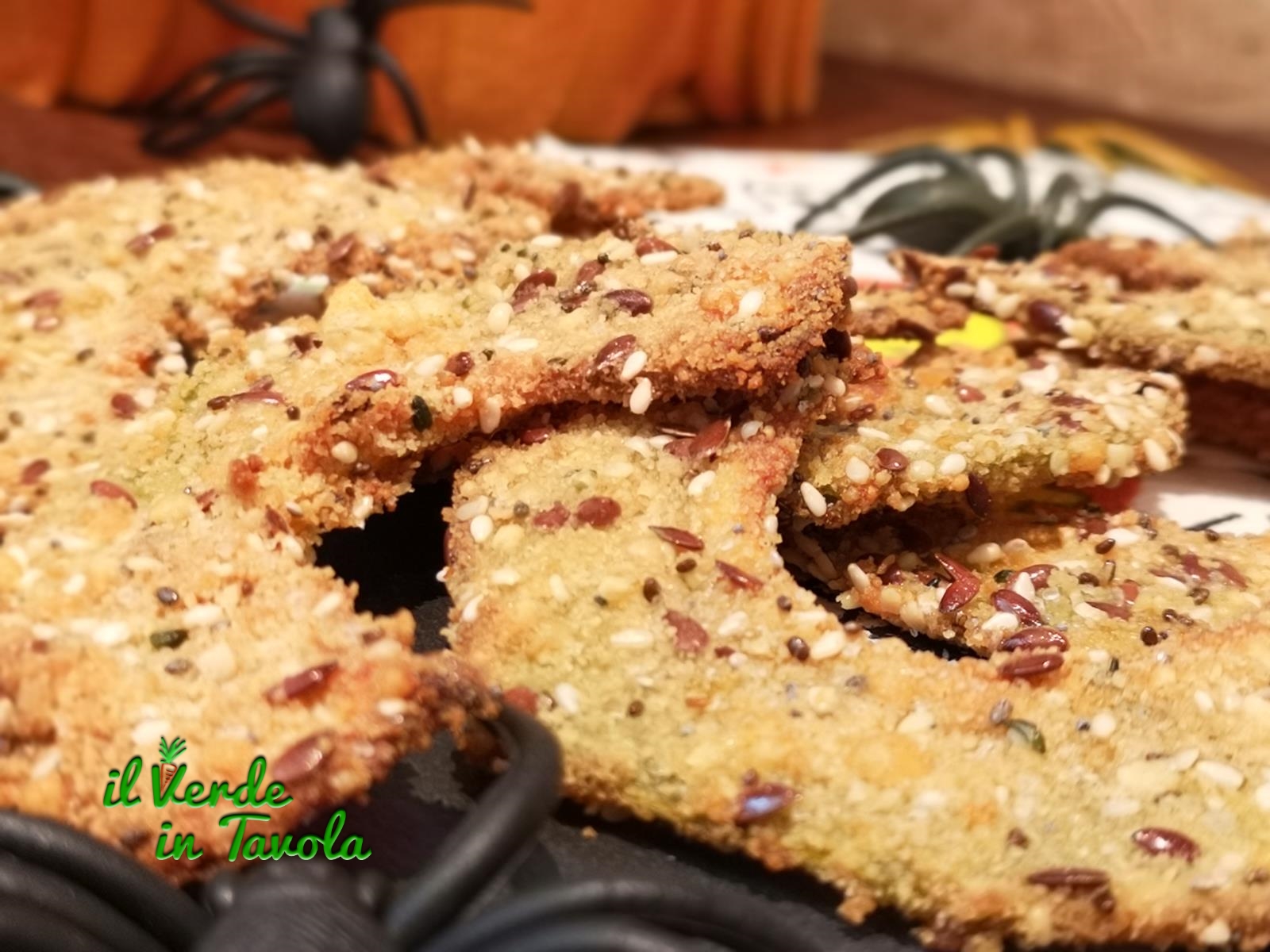 Mezzelune di zucca con impanatura golosa cotte al forno la ricetta