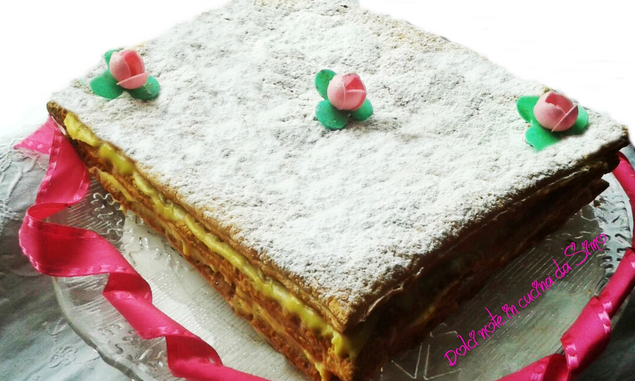 Millefoglie alla crema pasticcera